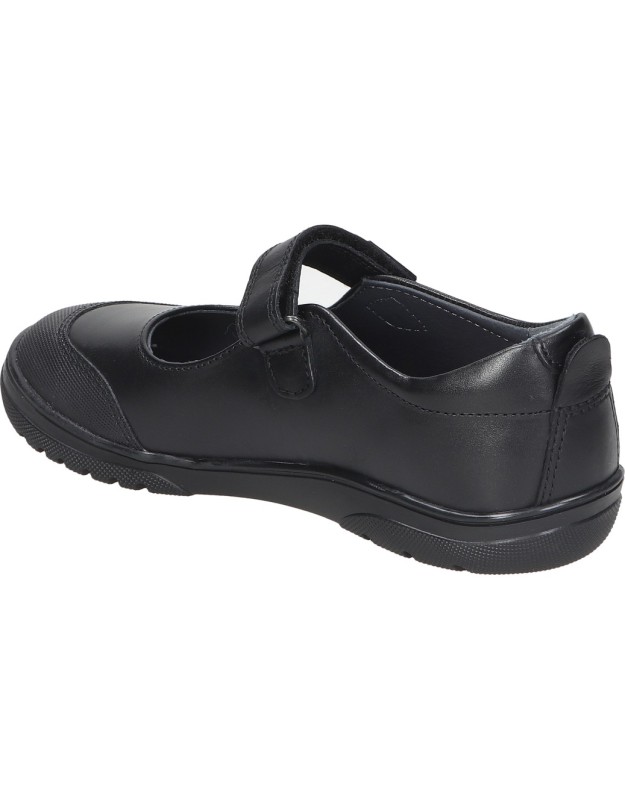 Zapatos colegiales GARVALIN 211700-a054 en negro para niña
