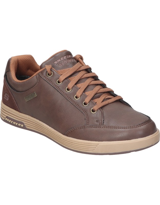 Zapato waterproof Skechers Cavell Sparkman en marrón 210944-choc