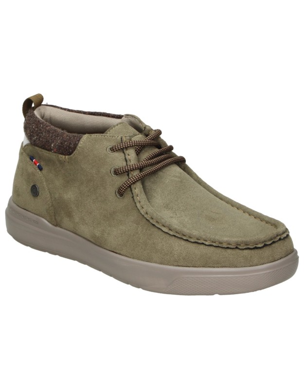 Botas veganas REFRESH 176716 en taupe para hombre