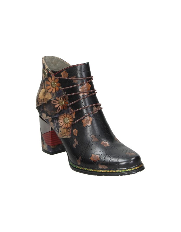 Botines de tacón estampados LAURA VITA Maevao 21 para mujer
