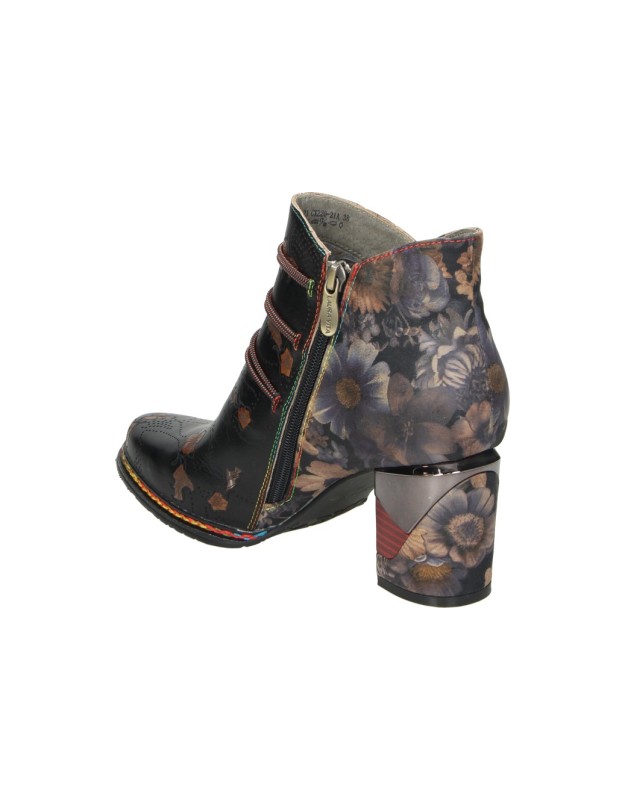Botines de tacón estampados LAURA VITA Maevao 21 para mujer