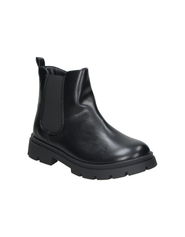 Botines casual JUPIFLY 1003 en color negro para niña