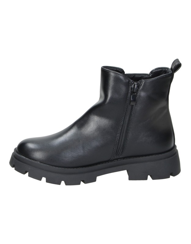 Botines casual JUPIFLY 1003 en color negro para niña