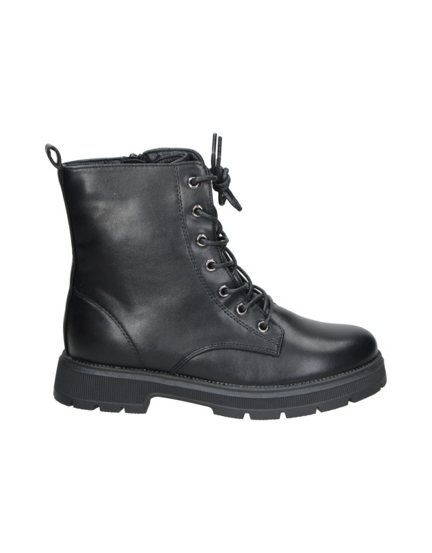 Botas militares JUPIFLY 1004 negras para niña