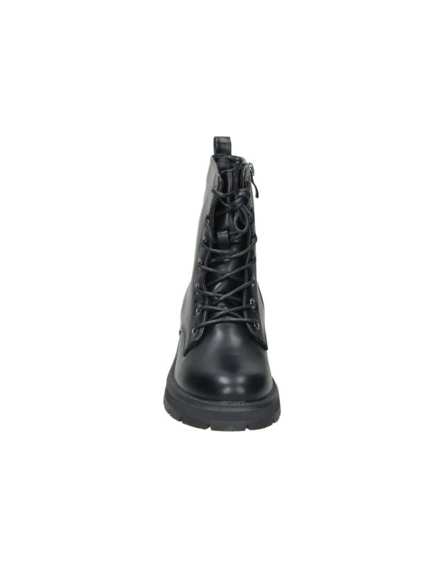 Botas militares JUPIFLY 1004 negras para niña