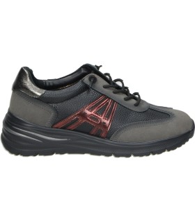 Zapato con cuña AMARPIES AMD31084 en negro para mujer
