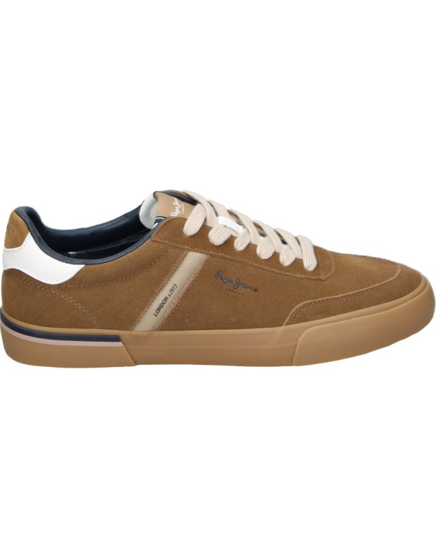 Zapatilla PEPE JEANS Kenton en marrón caramelo PMS300032-857