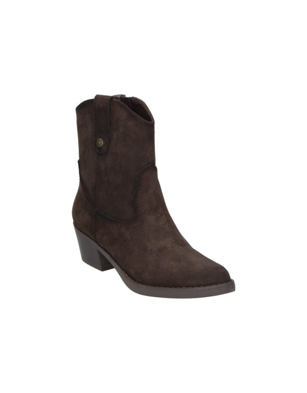 Botines cowboy REFRESH 176144 marrones para mujer