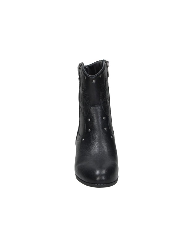 Botines cowboy XTI KIDS 154154 en negro para niña