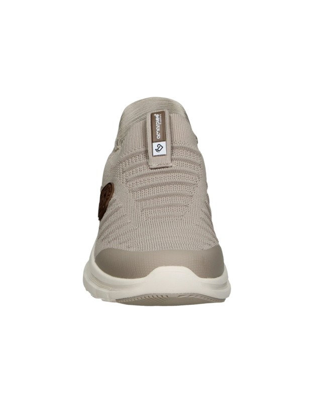 Zapato con cuña AMARPIES AMW31015 en beige para mujer