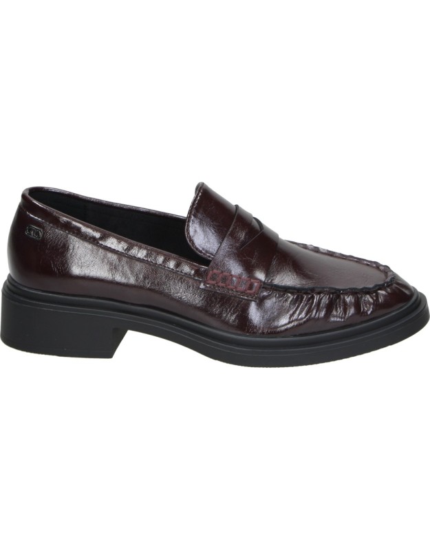 Mocasines con tacón CHK10 Toledo 01 en marrón para moda joven