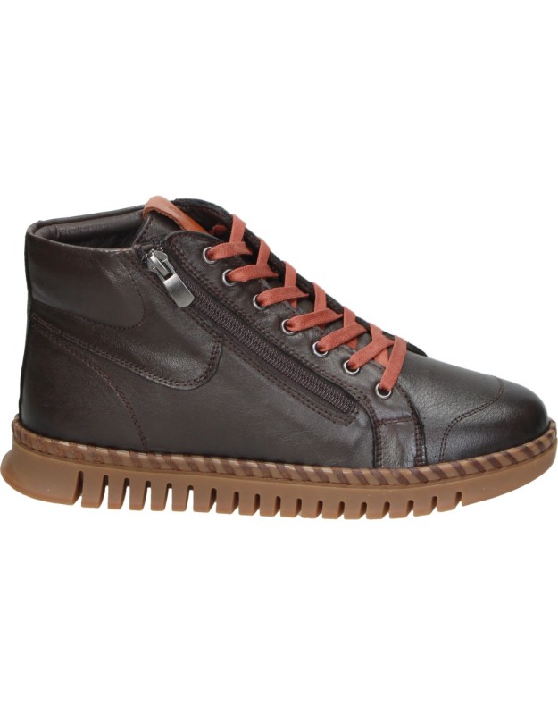 Botines de piel ERASE WONDY Atenea 060-105 en marrón para mujer