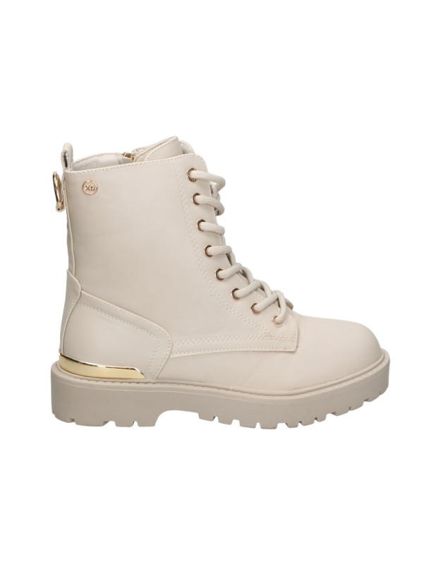 Botines Militares XTI KIDS para Niña en Color Beige 150583