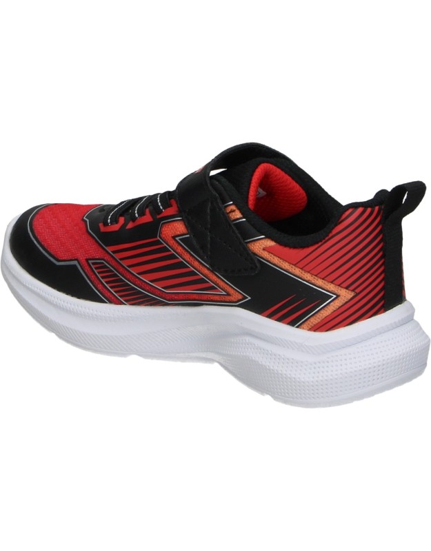 Zapatilla SKECHERS Microspec Velocity Grid-Drift para Niño en Rojo 404127n-bkrd