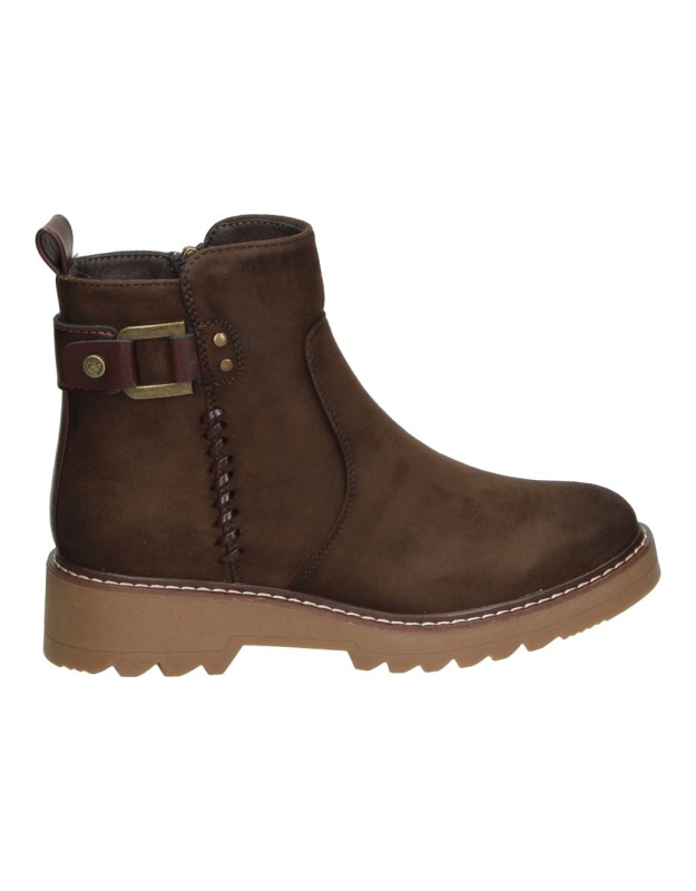 Botines AMARPIES Water Repellent para Mujer en Marrón AJC31163