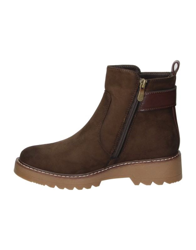 Botines AMARPIES Water Repellent para Mujer en Marrón AJC31163