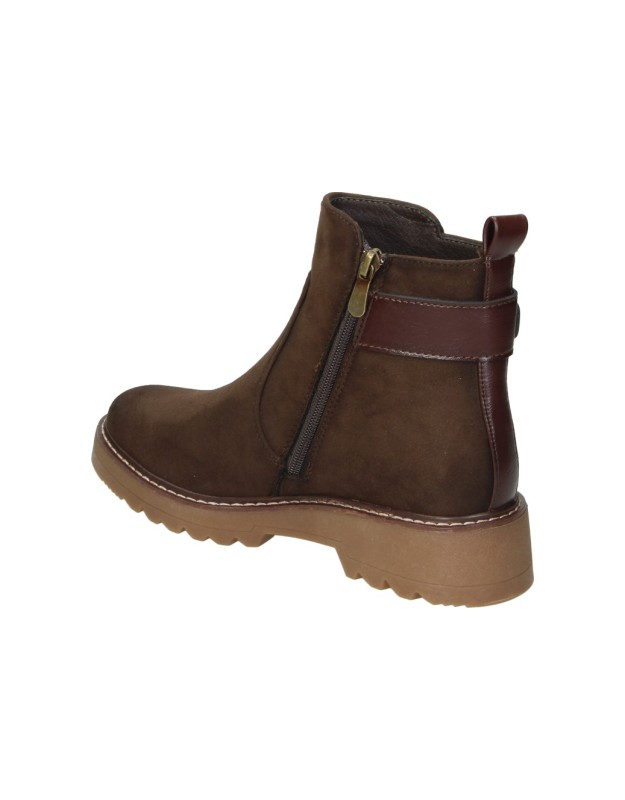 Botines AMARPIES Water Repellent para Mujer en Marrón AJC31163