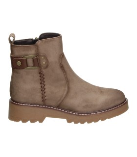 Botines AMARPIES AJC31163 en marrón taupe para mujer