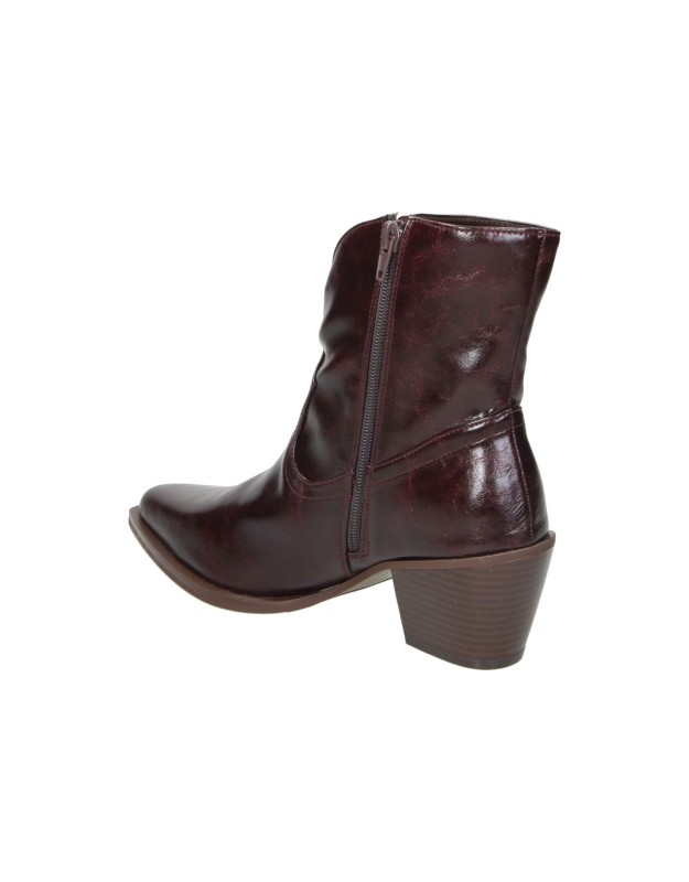 Botines de Tacón CHIKA10 para Mujer color Marrón Nazaret 04