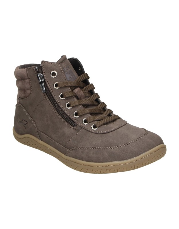 Botines Barefoot KANGAROOS para Mujer en Color Marrón k844-4