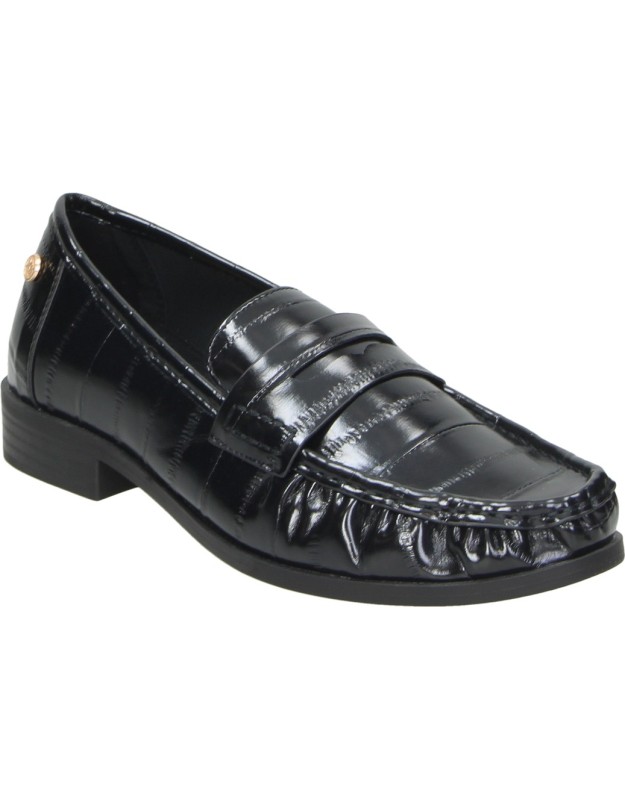 Mocasines XTI  de Charol para Mujer en Color Negro 146430