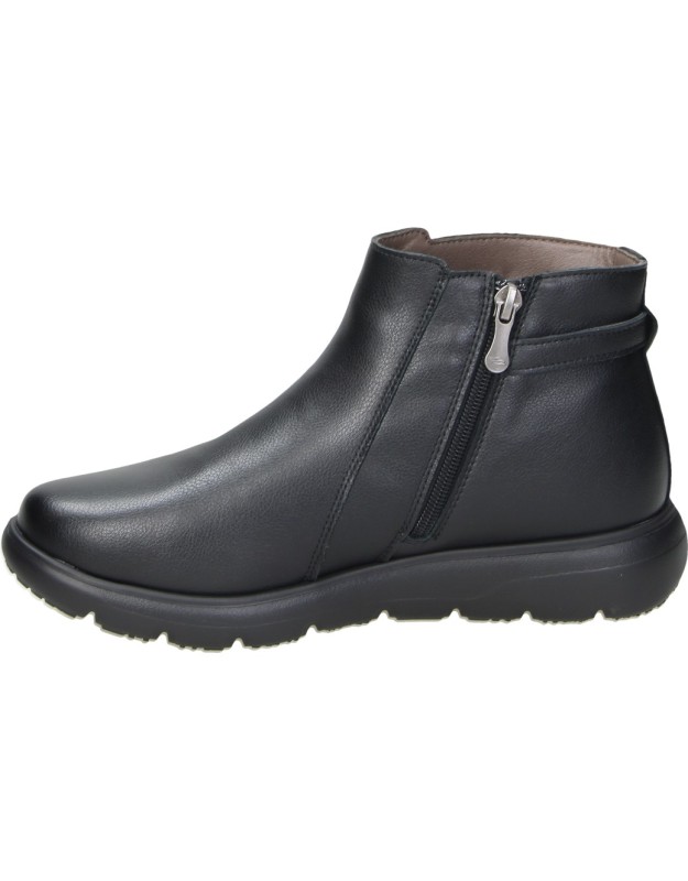 Botines de Piel CALZAZUL-FLEX para Mujer en Negro 4003