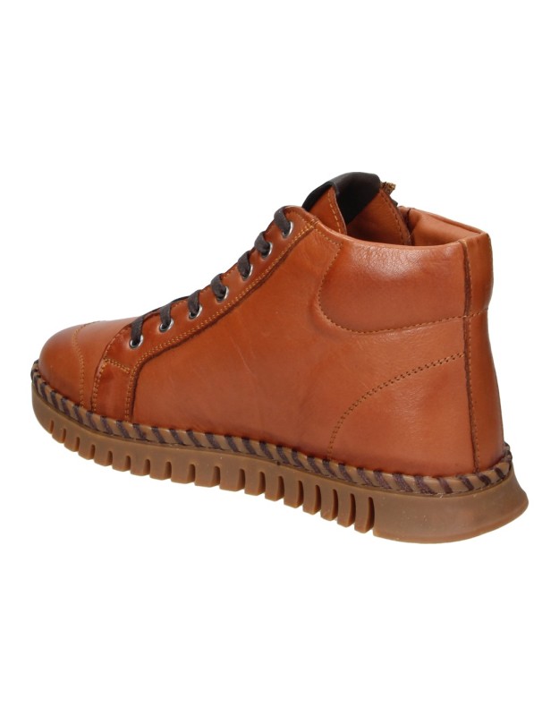 Botines de Piel ERASE SHOES Atenea para Señora color Marrón 060-105