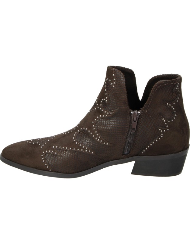 Botines Cowboy SKYDIVA Glow para Mujer Color Marrón Café
