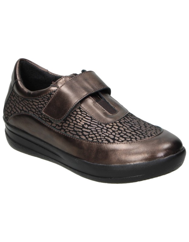 Zapatos DOCTOR CUTILLAS para Mujer en Marrón con Detalles 50753