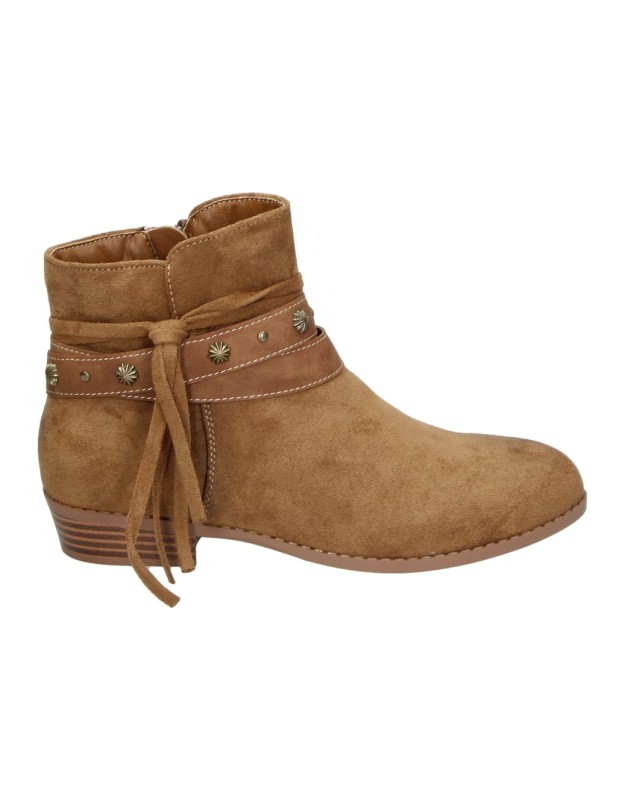 Botines XTI KIDS para Niña color Camel 154158