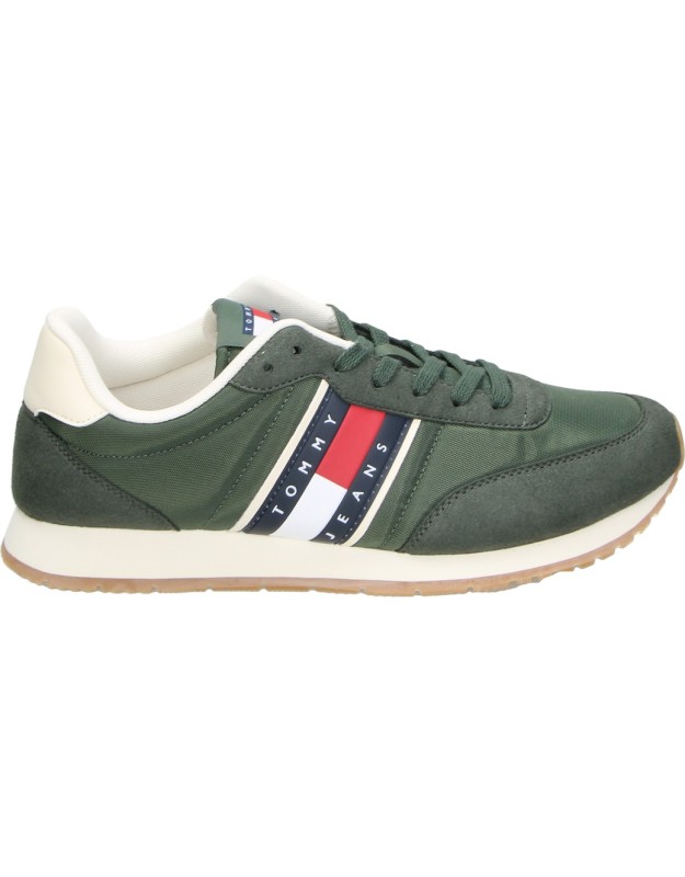 Zapatillas TOMMY HILFIGER em0em01709mrh verde para hombre