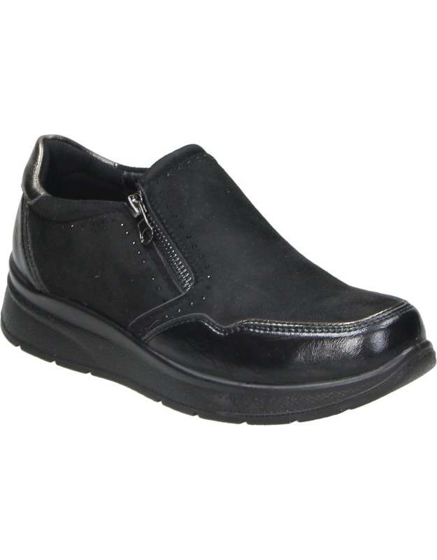 Zapatos AMARPIES con Cuña para Mujer color Negro atl31131