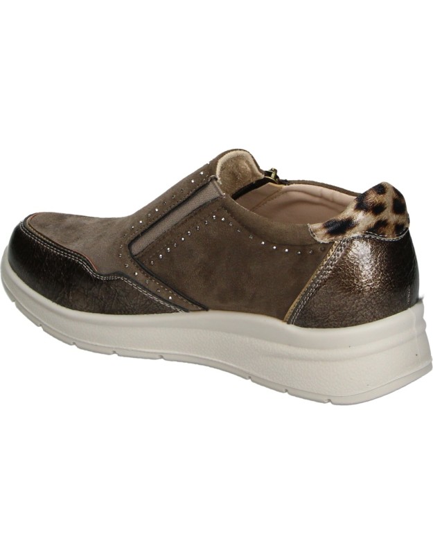 Zapatos AMARPIES con Cuña para Mujer color Marrón atl31131
