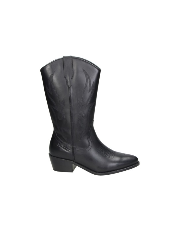Botas para mujer con tacón BONAVENTURE b753-11 en negro