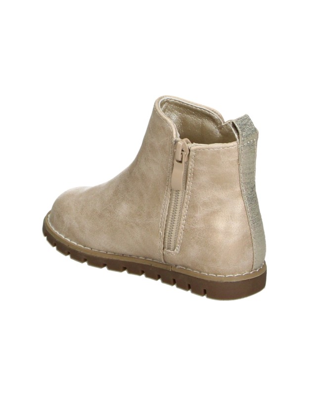 Botines JUPIFLY para Niña Color Oro con Abalorios 1010