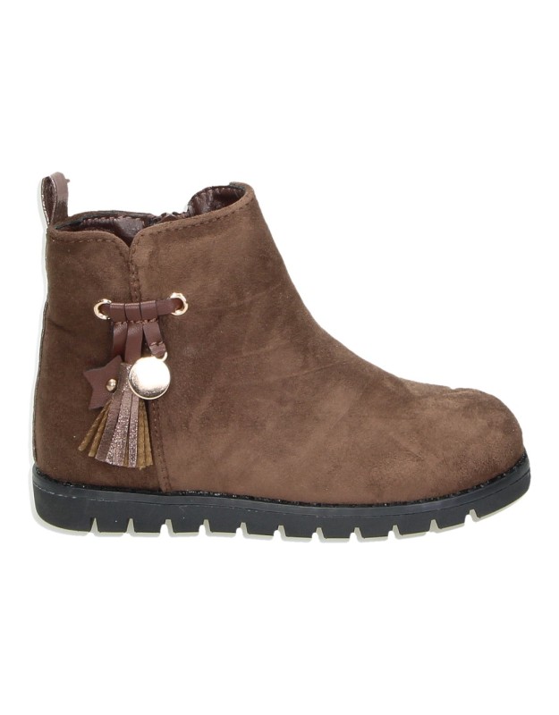 Botines JUPIFLY 1010 marrón para niña