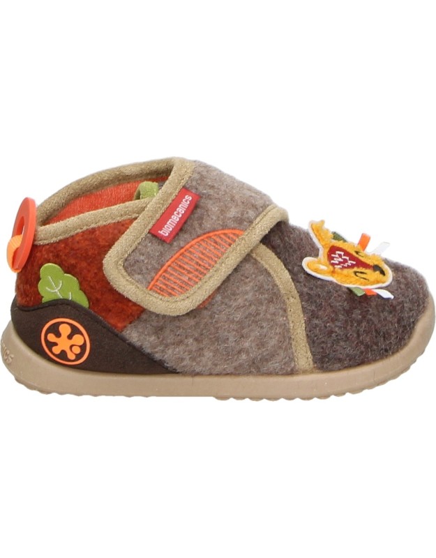 BIOMECANICS marrón 261187-a172 zapatillas de casa/pantuflas para bebé