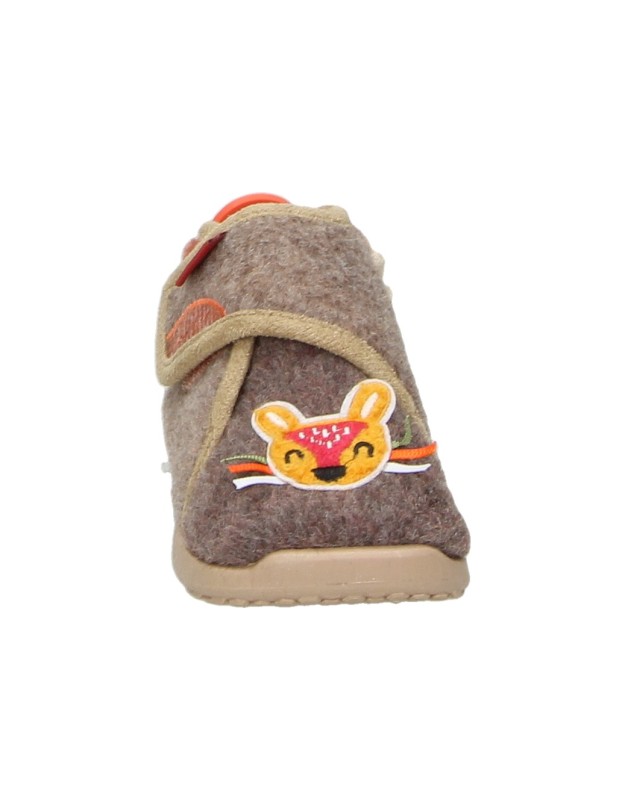BIOMECANICS marrón 261187-a172 zapatillas de casa/pantuflas para bebé