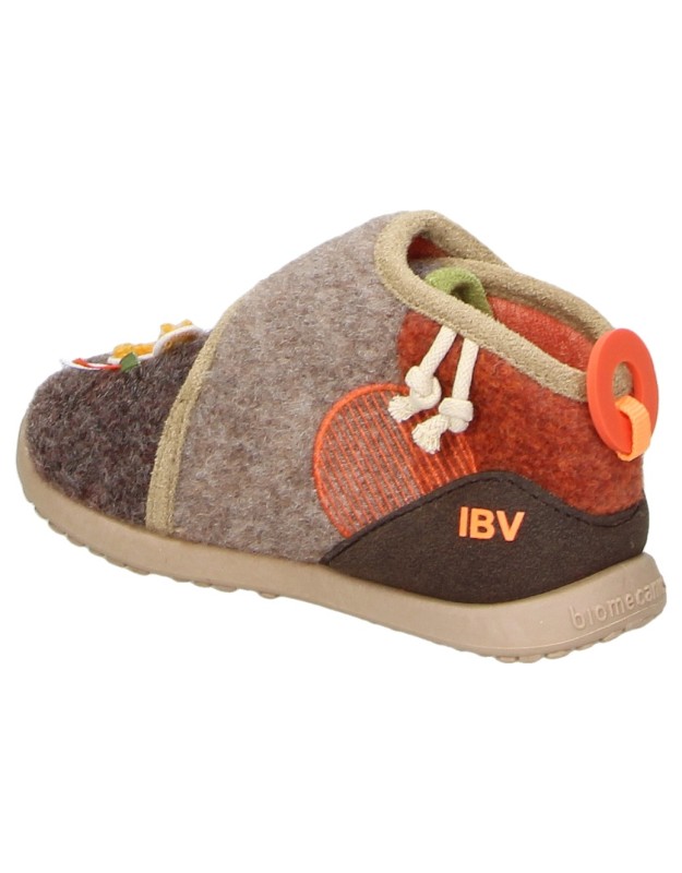 BIOMECANICS marrón 261187-a172 zapatillas de casa/pantuflas para bebé