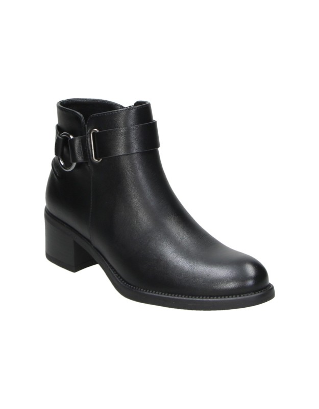Botines de Tacón CHIKA10 Baiden 16 para Mujer color Negro