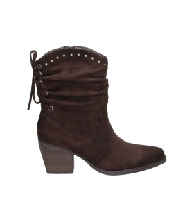 Botines Cowboy REFRESH de Caña Ancha en Marrón 176255
