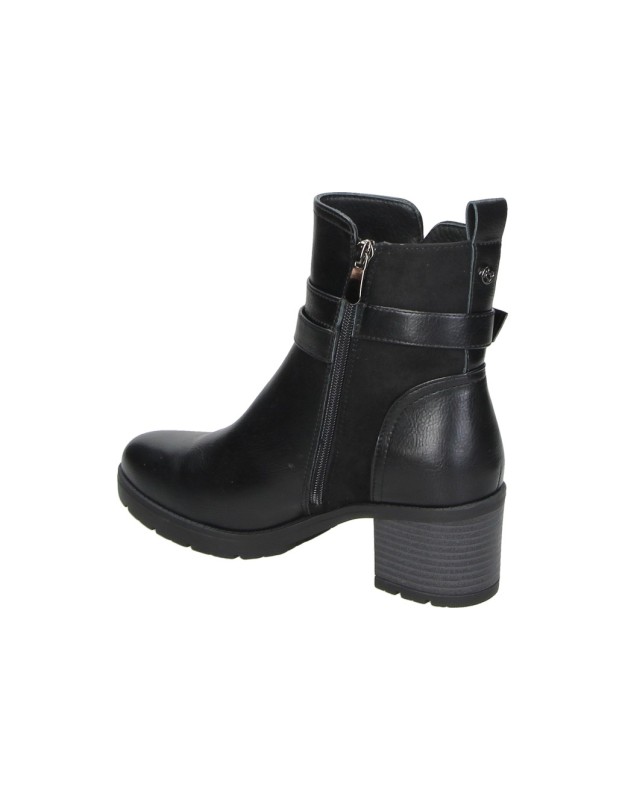 Botín con tacón AMARPIES para Mujer en color Negro ajc31176