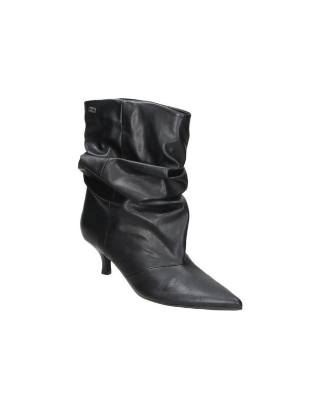 Botines con tacón CHIKA10 para Mujer en color Negro nancita 01