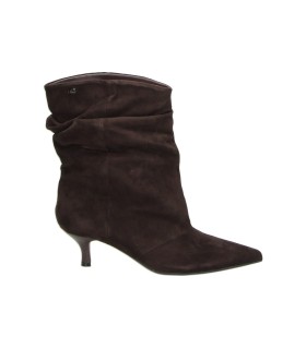 Botines con tacón CHIKA10 para Mujer en color Marrón nancita 01