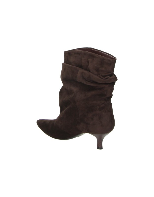 Botines con tacón CHIKA10 para Mujer en color Marrón nancita 01