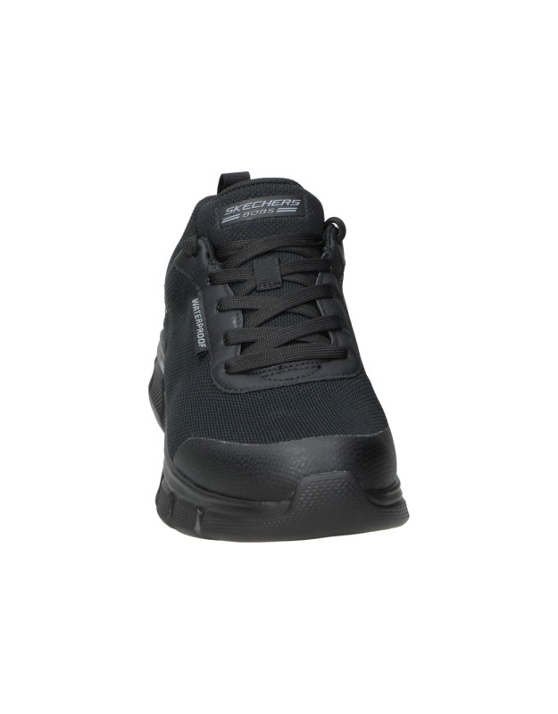 Zapatillas color negro de memory foam SKECHERS 118111-bbk
