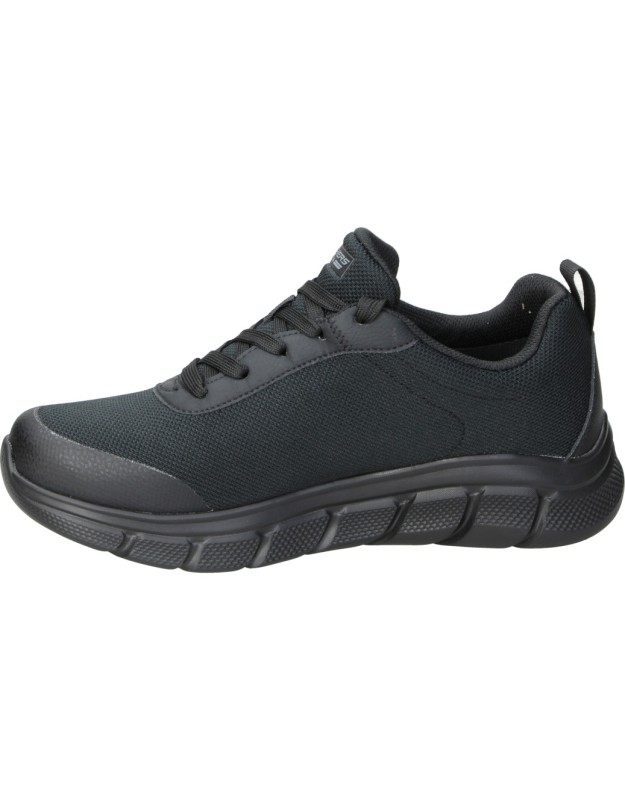 Zapatillas color negro de memory foam SKECHERS 118111-bbk