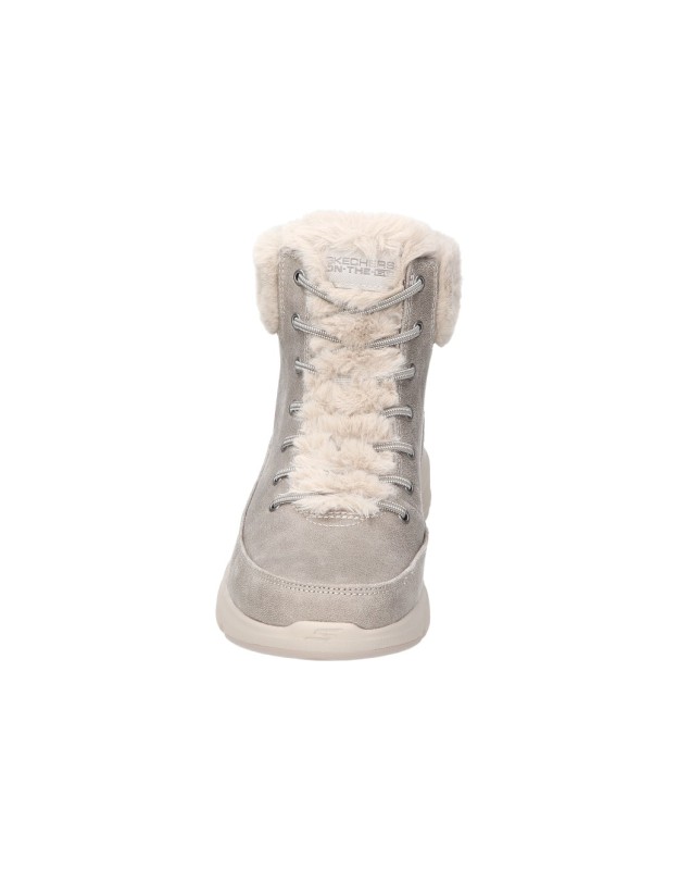 Botines SKECHERS On The Go Glacial Ultra para Mujer color Taupe 42567