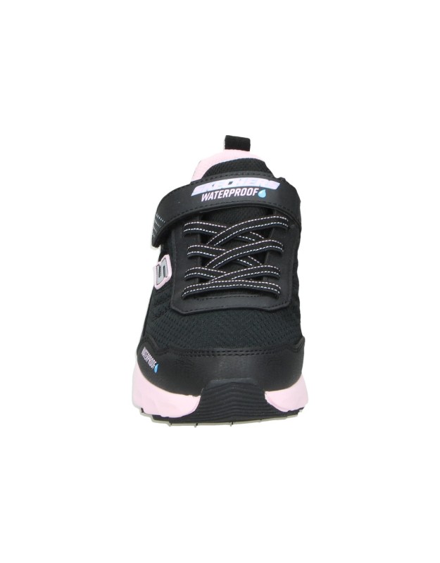 Deportivas SKECHERS Waterproof Elite Sport Tread Camp Rage para Niña color Negro y Rosa 319260L-BKLP