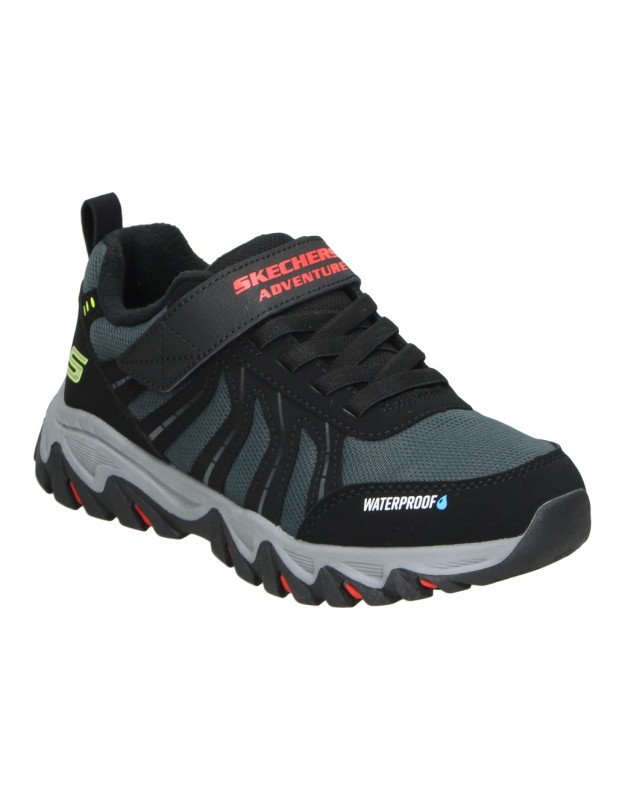 Deportivas SKECHERS Waterproof Rugged Ranger Hydro Explorer para Niño color Negro 406411L-BKRD